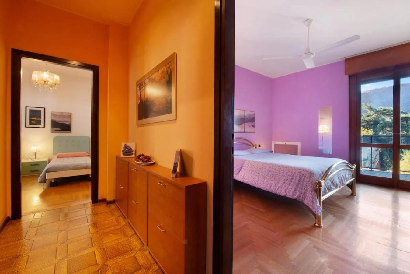 Appartamento House Of Roses Con Vista Duomo Como Luaran gambar