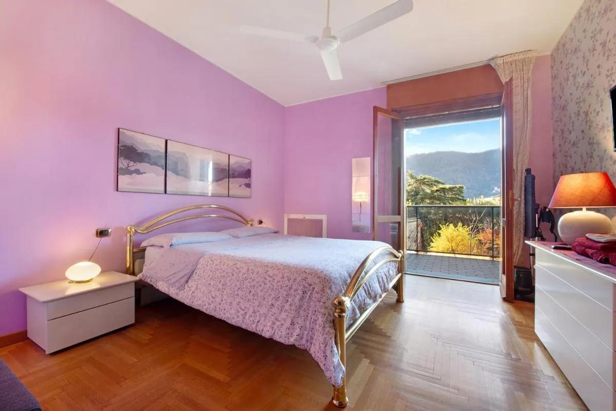 Appartamento House Of Roses Con Vista Duomo Como Luaran gambar